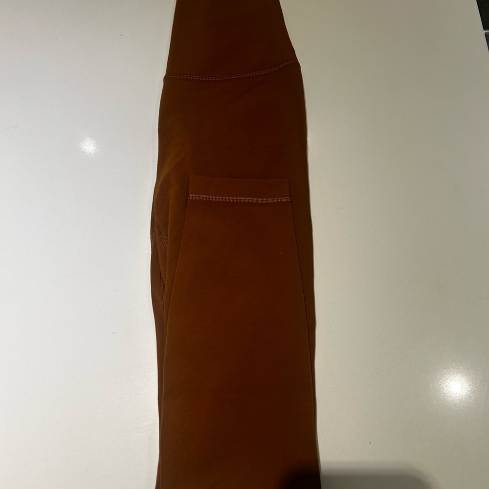 Lululemon Tan High Rise Leggings